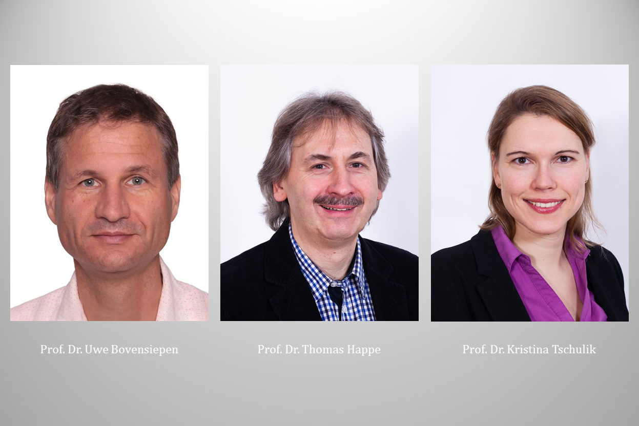 New RESOLV Members: Prof. Dr. Uwe Bovensiepen, Prof. Dr. Thomas Happe, Prof. Dr. Kristina Tschulik