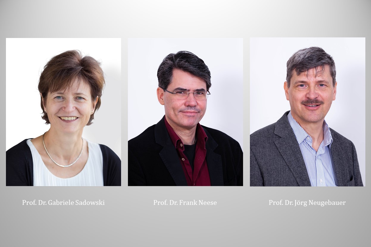 New scientists join RESOLV: Prof. Dr. Gabriele Sadowski, Prof. Dr. Frank Neese and Prof. Dr. Jörg Neugebauer